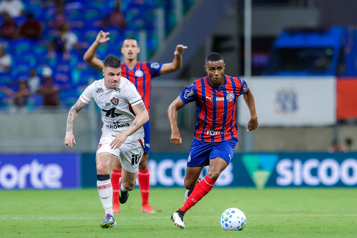 Em clássico movimentado, Bahia e Vitória ficam no empate na Fonte Nova 