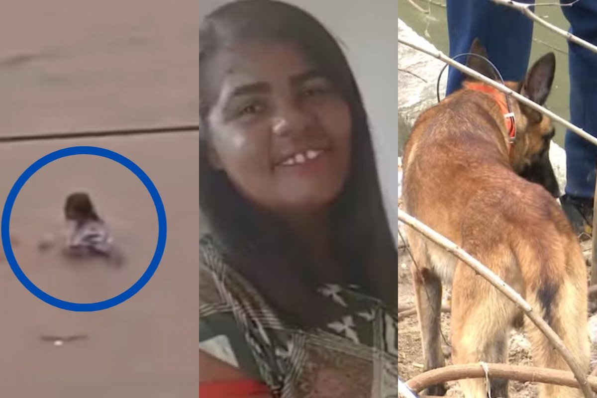 Buscas por mulher arrastada por enxurrada na BA completam quatro dias; cão farejador encontra blusa semelhante à que ela usou no dia do desaparecimento 