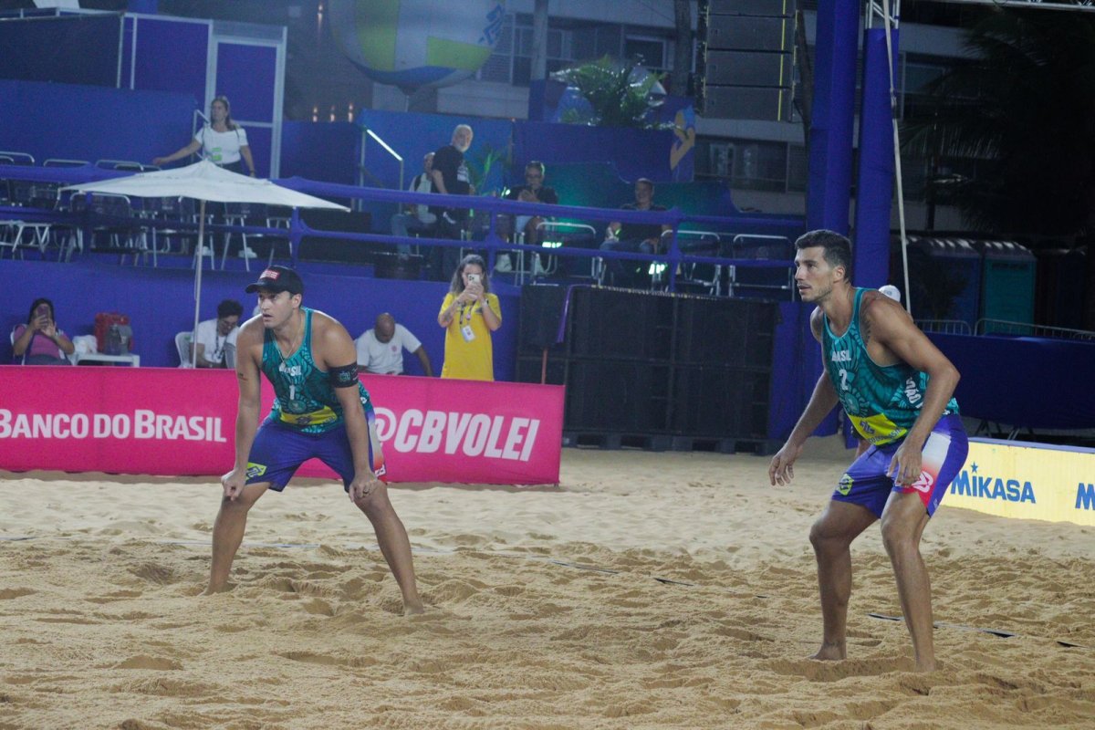 Dupla George e Saymon consegue resultado expressivo no Vôlei de Praia