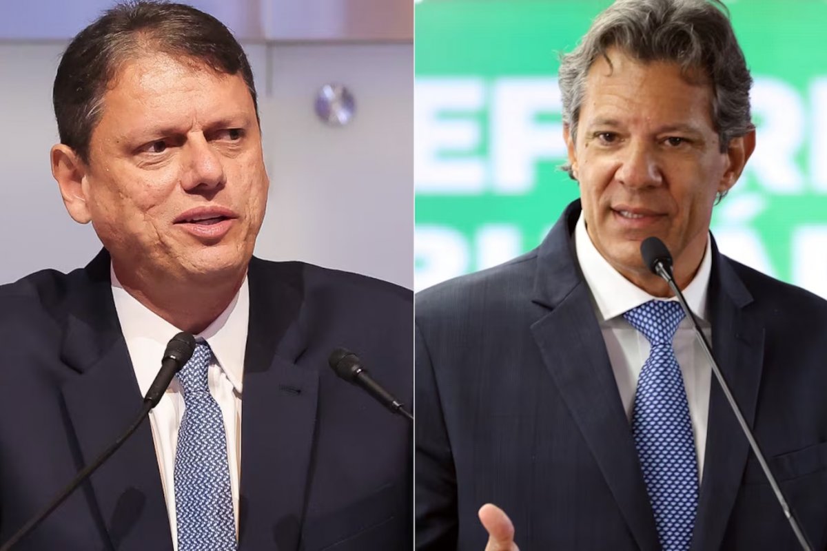 Tarcísio e Haddad antecipam disputa mais dura por SP e miram gestões um do outro