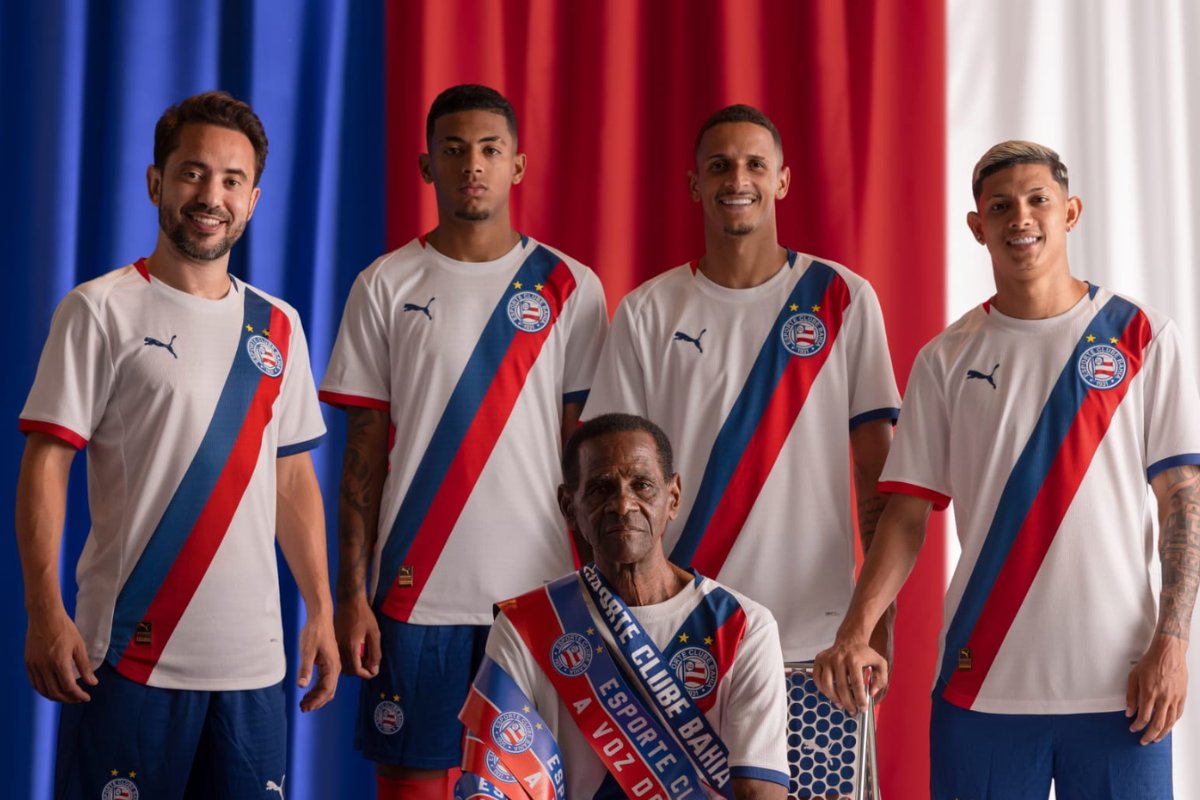 Bahia lança novo uniforme para a temporada 2026