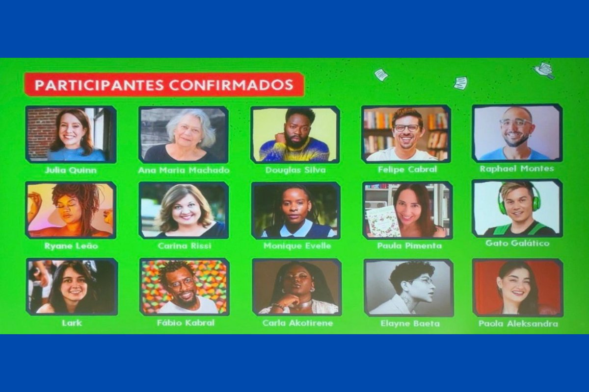 Com Julia Quinn, Krenak e Itamar Vieira Junior, Bienal do Livro da Bahia divulga programação completa; confira