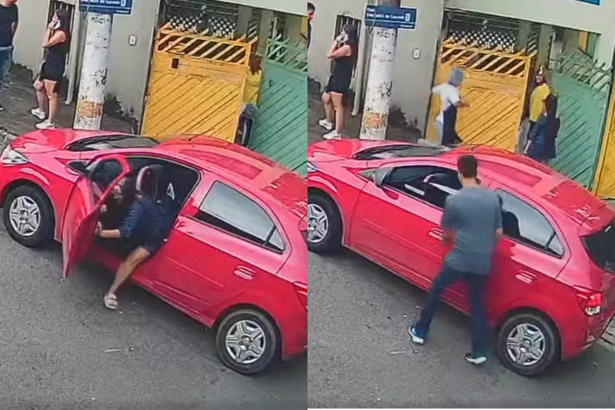 Vídeo: Carro com bebê de 2 meses é roubado na Zona Norte de SP; suspeito foi preso