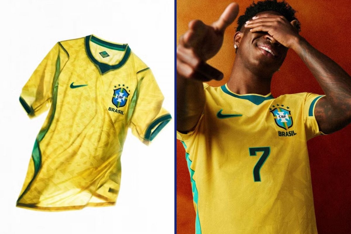 Seleção Brasileira lança camisa 1 que será usada na Copa do Mundo