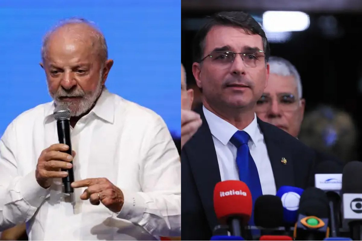 Número de eleitores que rejeitam Lula é de 47% e Flávio Bolsonaro 44%, aponta pesquisa