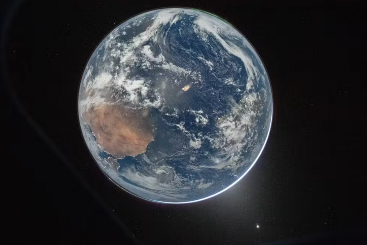 Nasa divulga primeiras imagens da Terra feitas pela missão Artemis 2