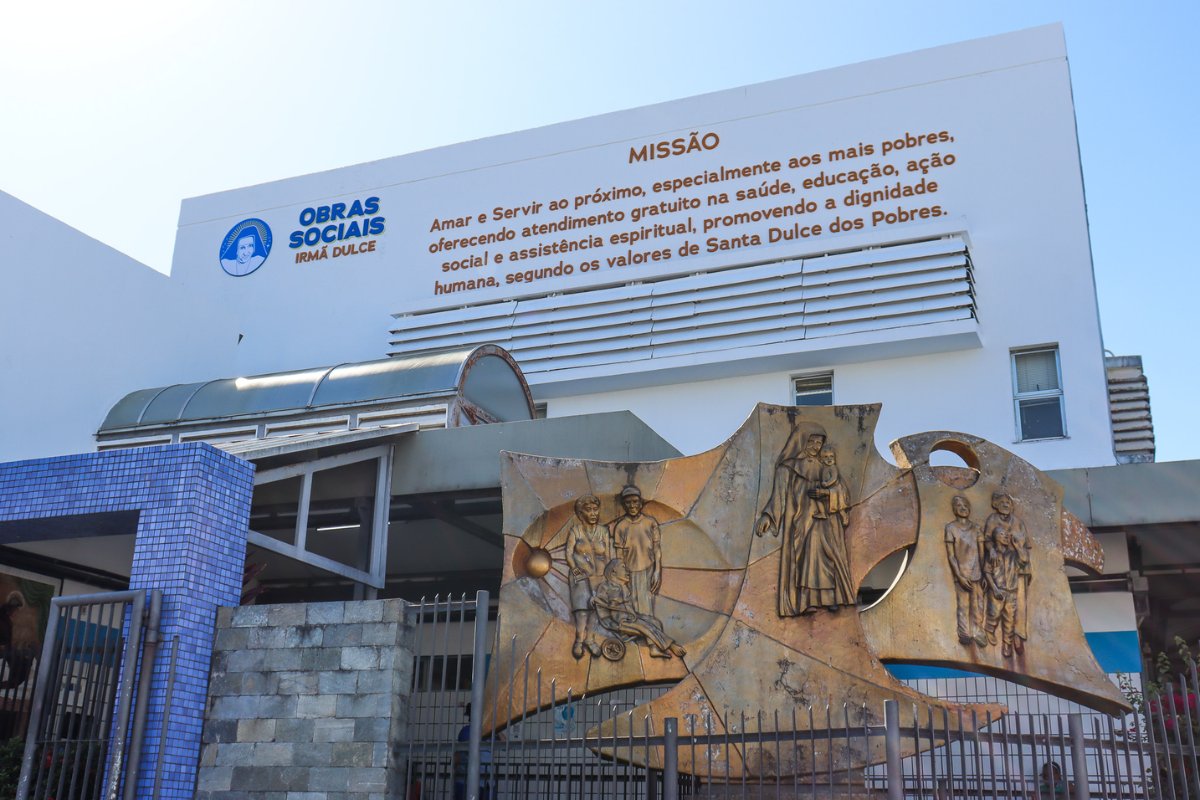 Apoiadores das Obras Sociais Irmã Dulce podem doar através da declaração do Imposto de Renda; entenda