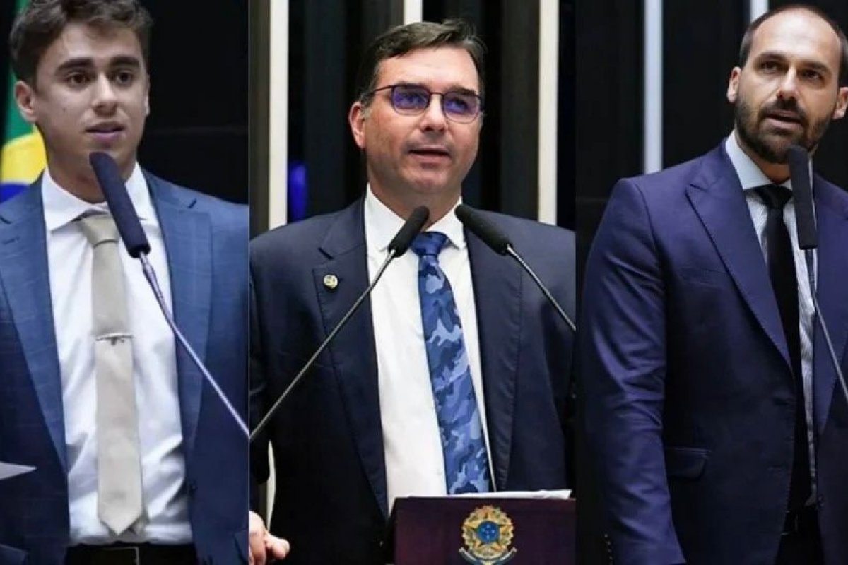 Nikolas Ferreira adota discurso pró-Flávio após briga com Eduardo Bolsonaro: “Mesmo time, inimigo comum”
