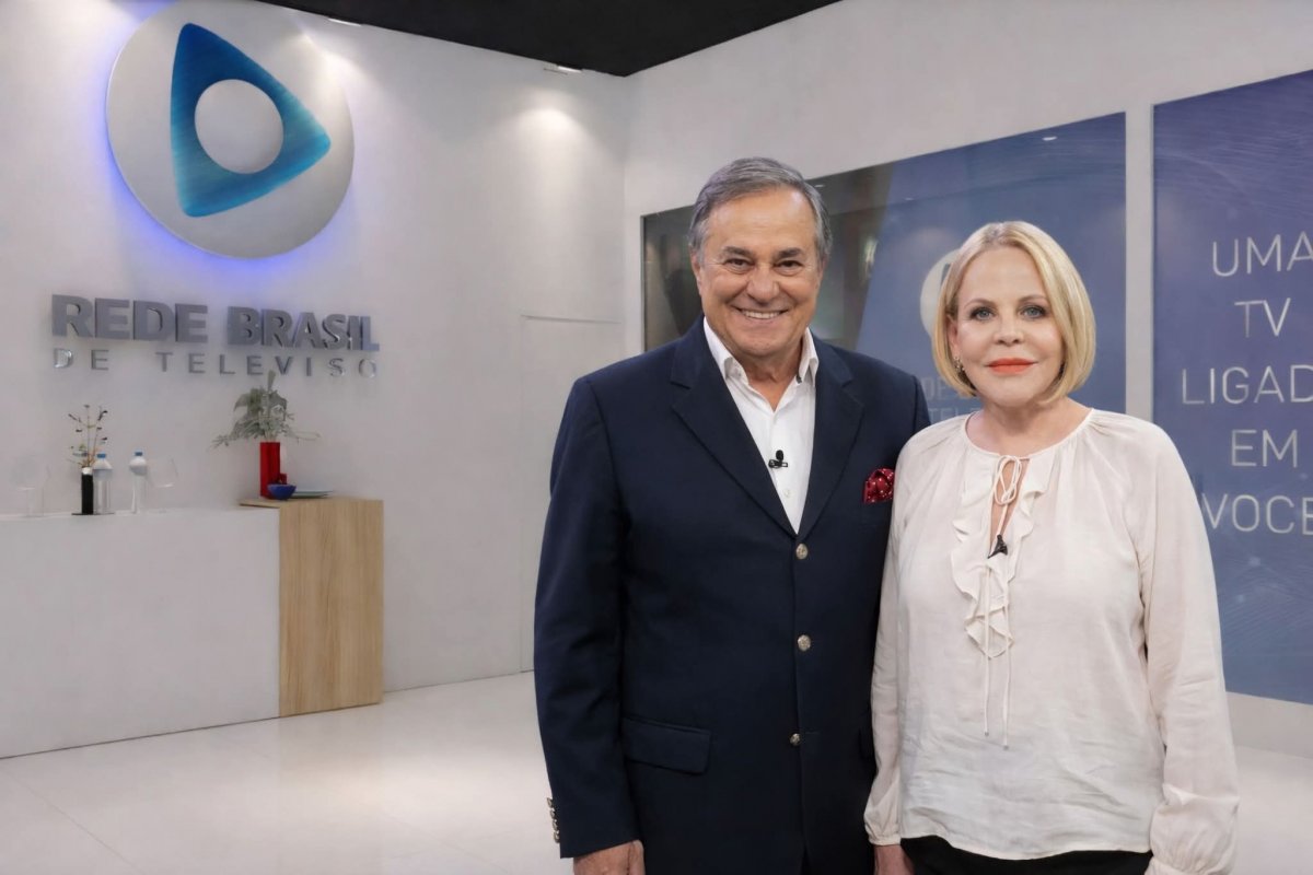 Ronnie Von e Claudete Troiano na Rede Brasil! 