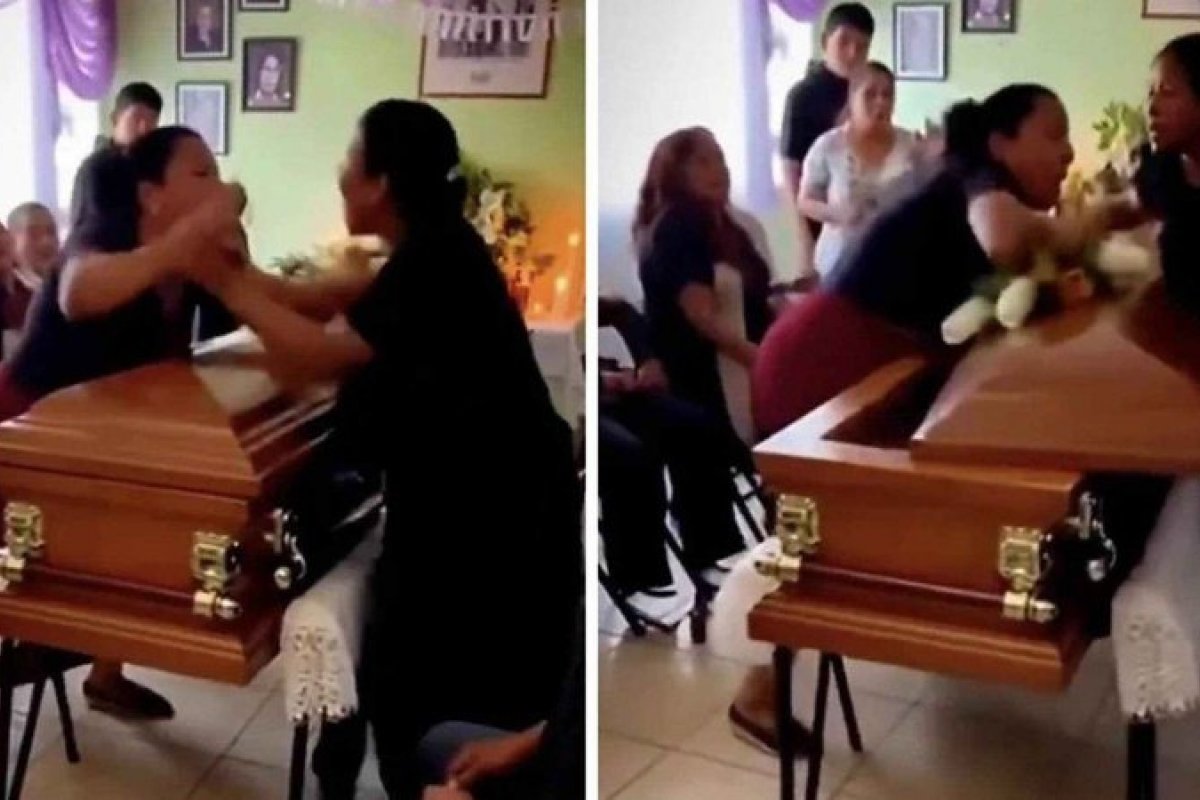 Vídeo: mulheres brigam em velório após descobrirem que namoravam com o mesmo defunto
