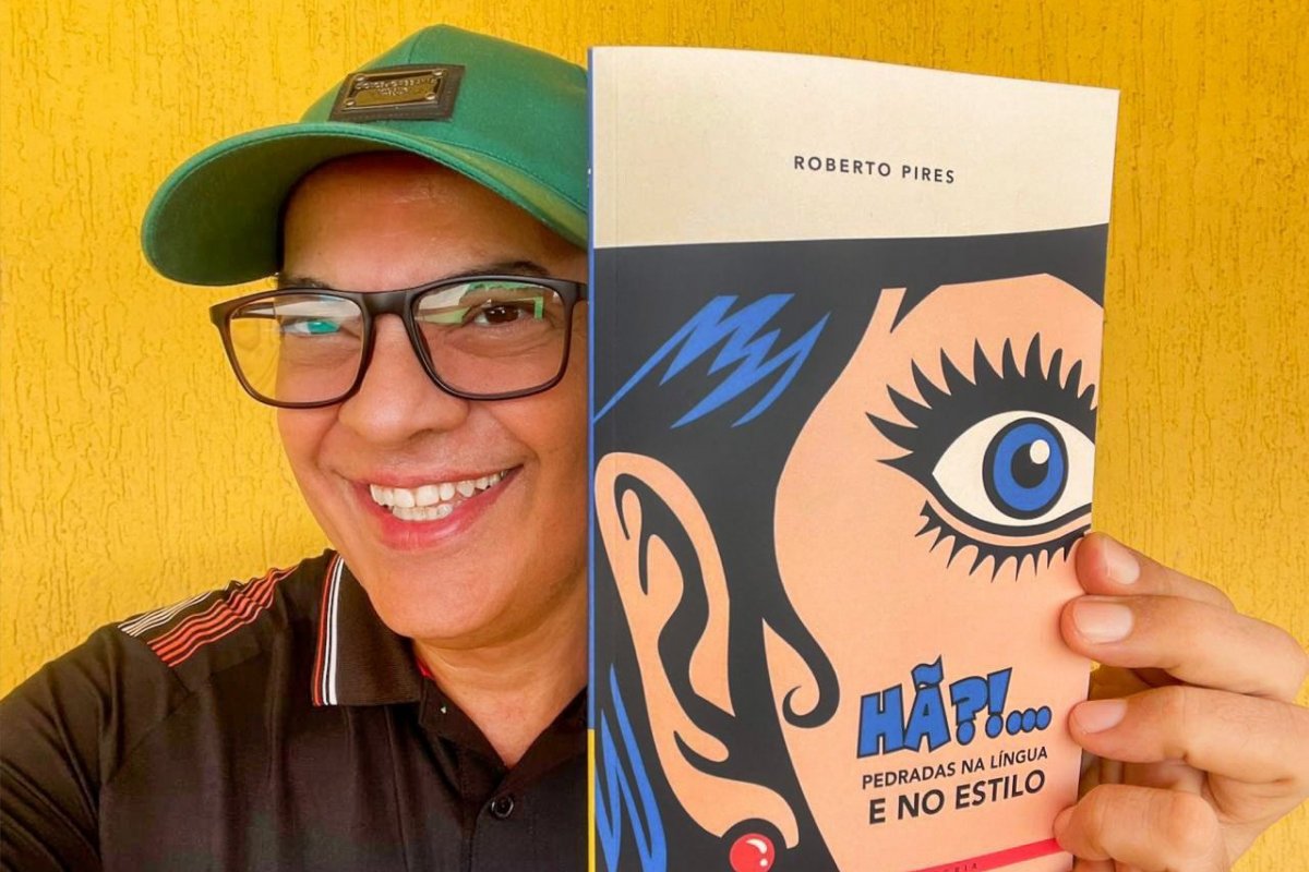 Roberto Pires lança o divertido Hã?!... Pedradas na Língua e no Estilo, um almanaque da alegria!