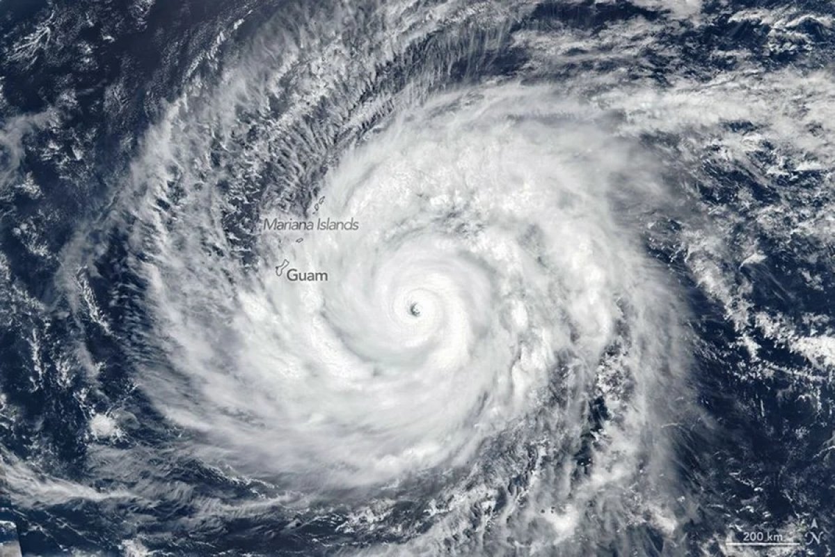 Supertufão de 280 km/h chama atenção e pode sinalizar aproximação do El Niño