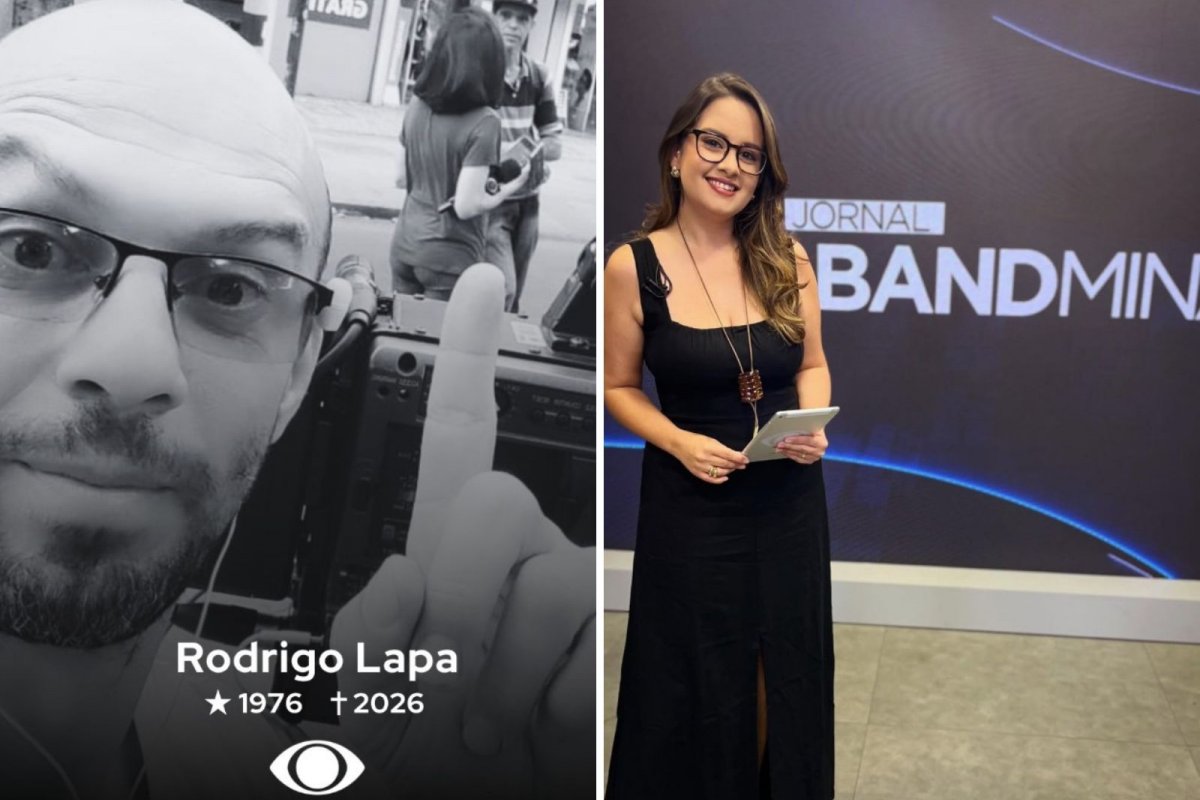 Cinegrafista da Band morre e repórter fica em coma após acidente de carro em Minas Gerais