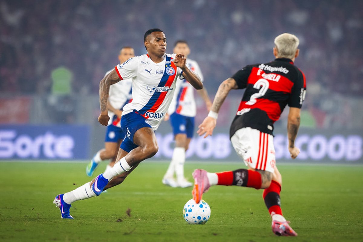 Bahia perde para o Flamengo no Maracanã e cai para quinto no Brasileiro
