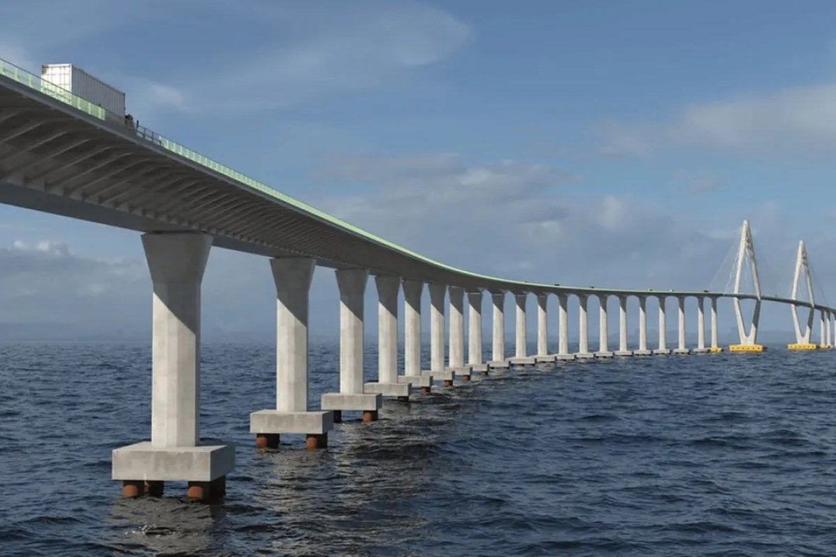 Ponte Salvador-Itaparica: navio chinês com 800 toneladas de peças chega em maio para obras
