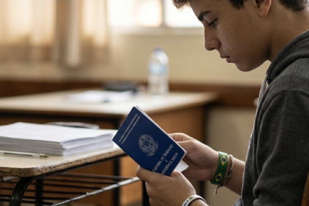 Número de jovens aprendizes cai 25% no início de 2026 e acende alerta sobre primeiro emprego!