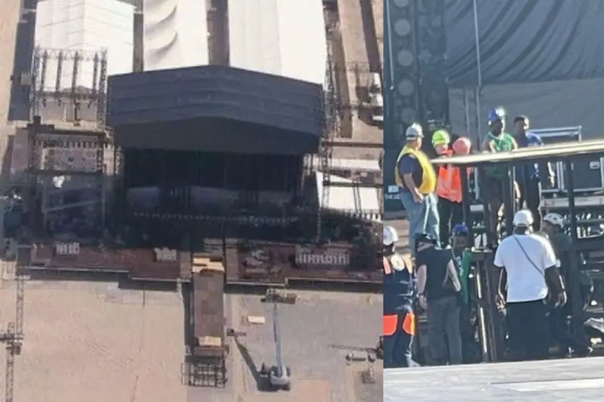 Trabalhador morre após ser esmagado em montagem de palco para show de Shakira no Rio 