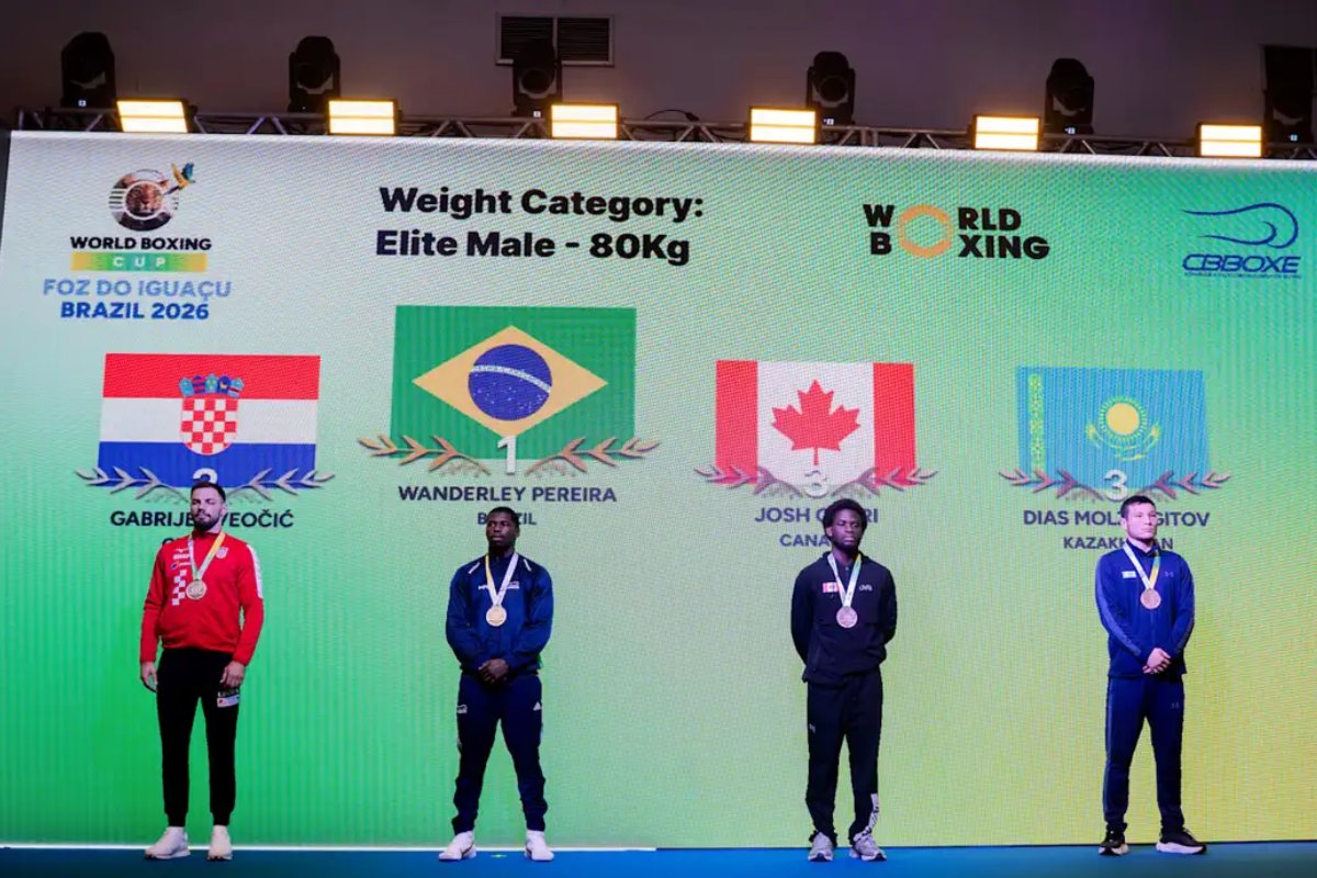 Brasil domina etapa da Copa do Mundo de boxe com 4 ouros e 5 pratas