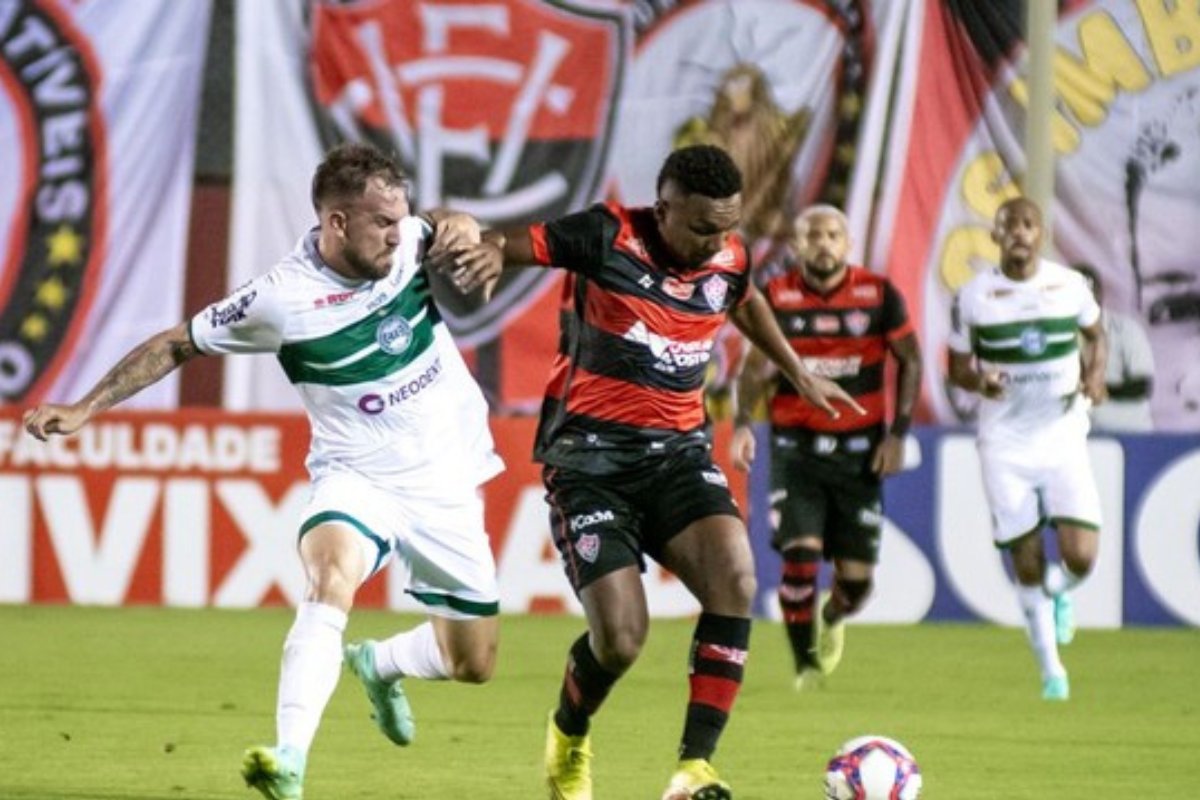 Vitória testa força em casa contra Coritiba em duelo de bons mandantes e visitantes