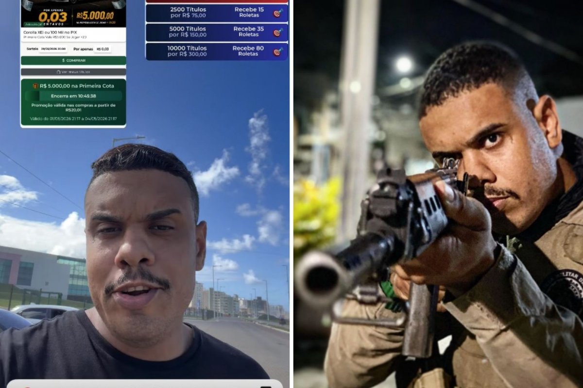 PM influenciador é detido por incitar discursos violentos nas redes sociais
