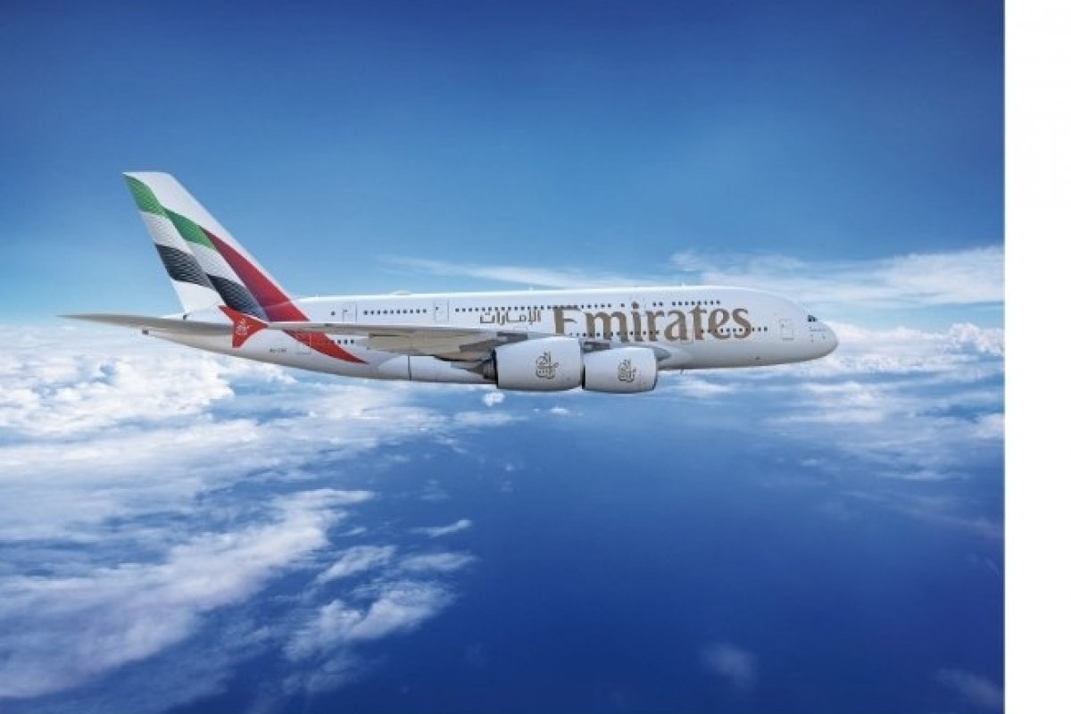 Emirates retoma 96% dos voos globais!