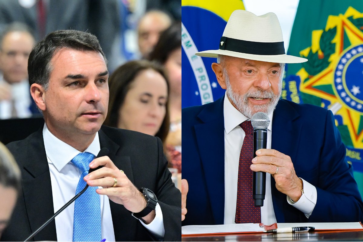 Flávio Bolsonaro mantém empate com Lula no 2º turno, aponta Meio Ideia