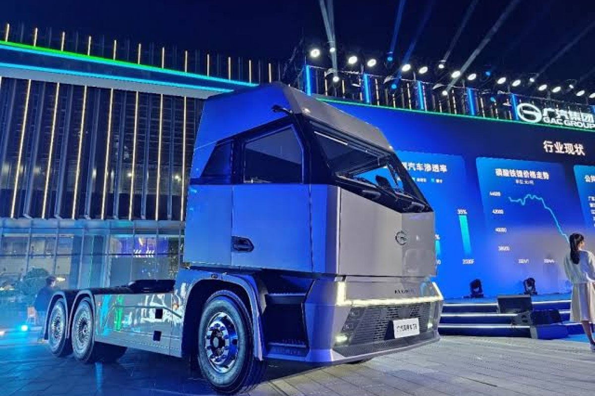 Caminhões elétricos serão mais de 60% das vendas em 10 anos