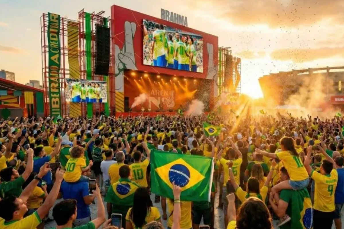 Arena Nº1 confirma transmissão dos jogos do Brasil na Copa do Mundo em Salvador