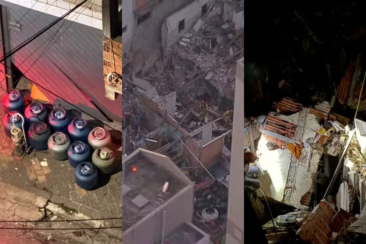 Vídeo: moradores registram equipe da Sabesp trabalhando em obra momentos antes da explosão no Jaguaré em SP