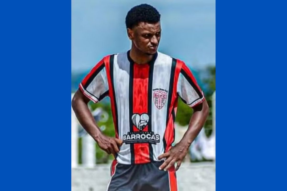Jogador de futebol amador morre após sofrer mal súbito durante partida no interior da Bahia