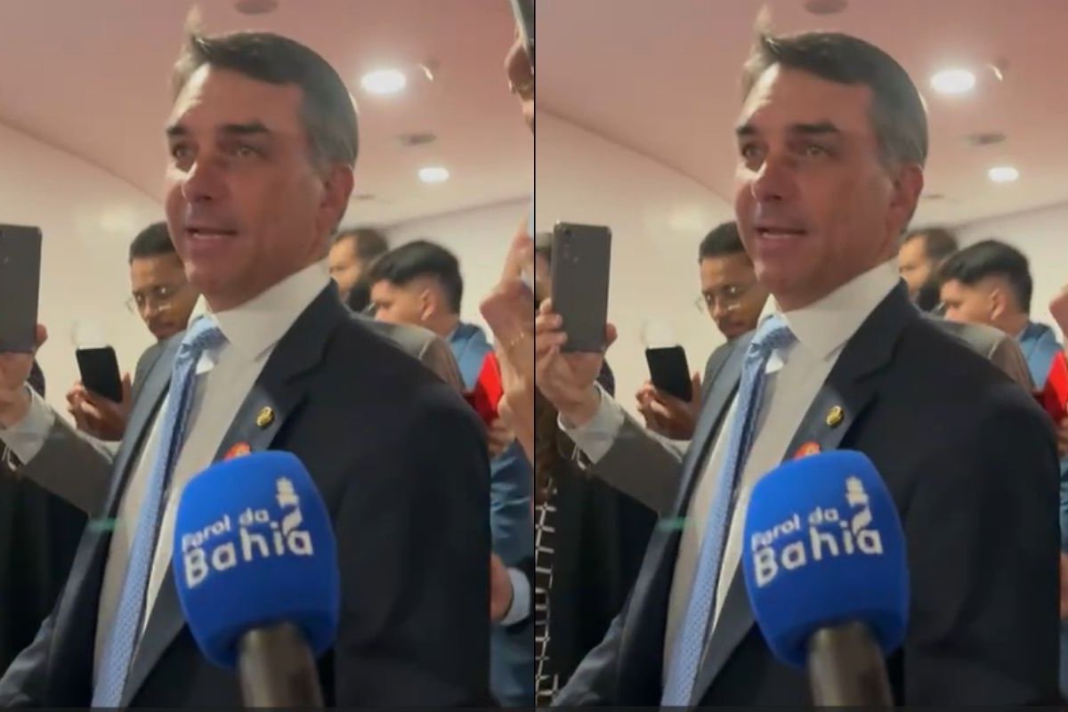 Vídeo: “A expectativa é ter um TSE imparcial”, diz Flávio Bolsonaro durante posse de Nunes Marques na Corte