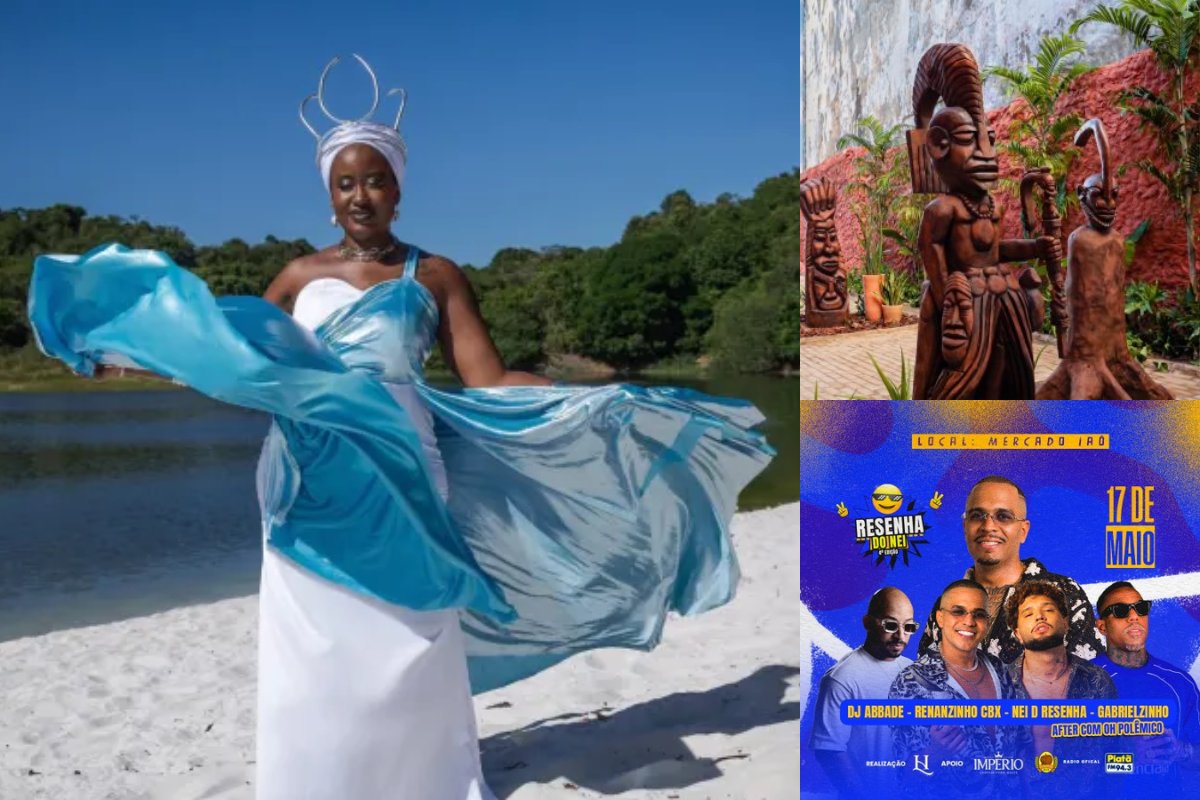 Asé Samba Reggae, Exposição ‘Padê Onã’ e Resenha do Nei: confira a agenda cultural deste final de semana