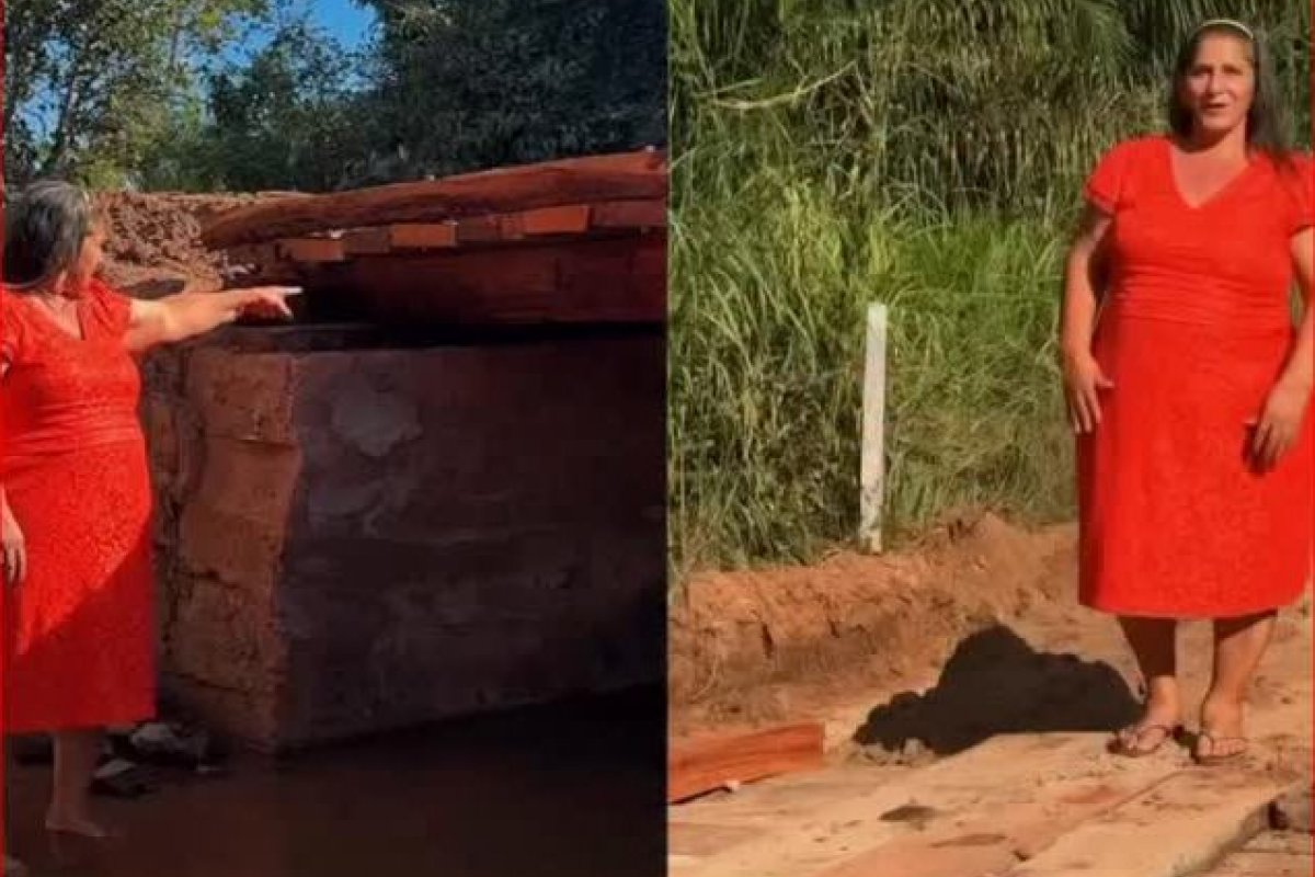 Vídeo: prefeita de município no Maranhão é alvo de críticas após inaugurar ponte de madeira 