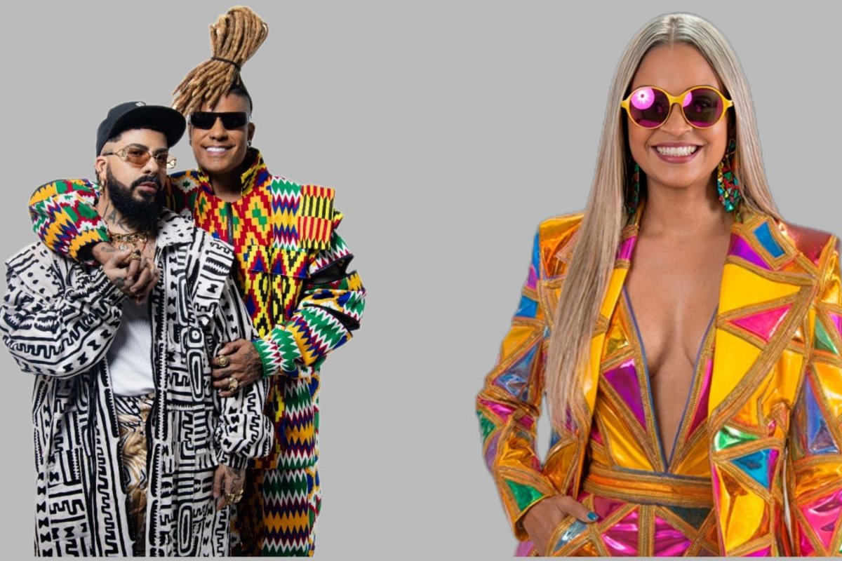 Meninos Rei assina figurinos da temporada junina de Nannda Fernandes, vocalista da banda Flor de Maracujá