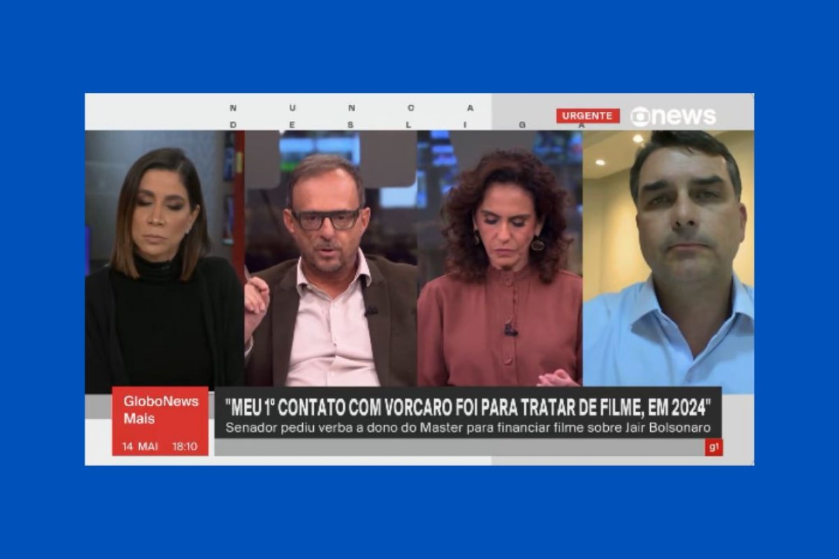 Vídeo: Flávio desconversa sobre possível desvio de verba de filme para Eduardo nos EUA