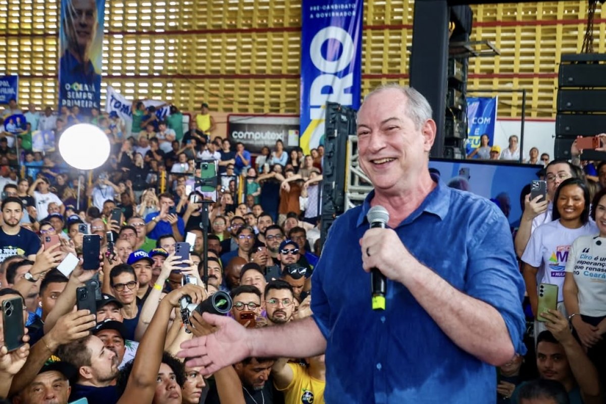 Ciro Gomes lança pré-candidatura ao governo do Ceará após recusa à disputa pela Presidência