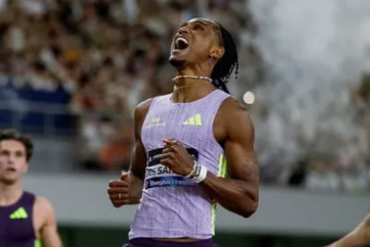 Alison dos Santos vence etapa da Diamond League com melhor marca do ano