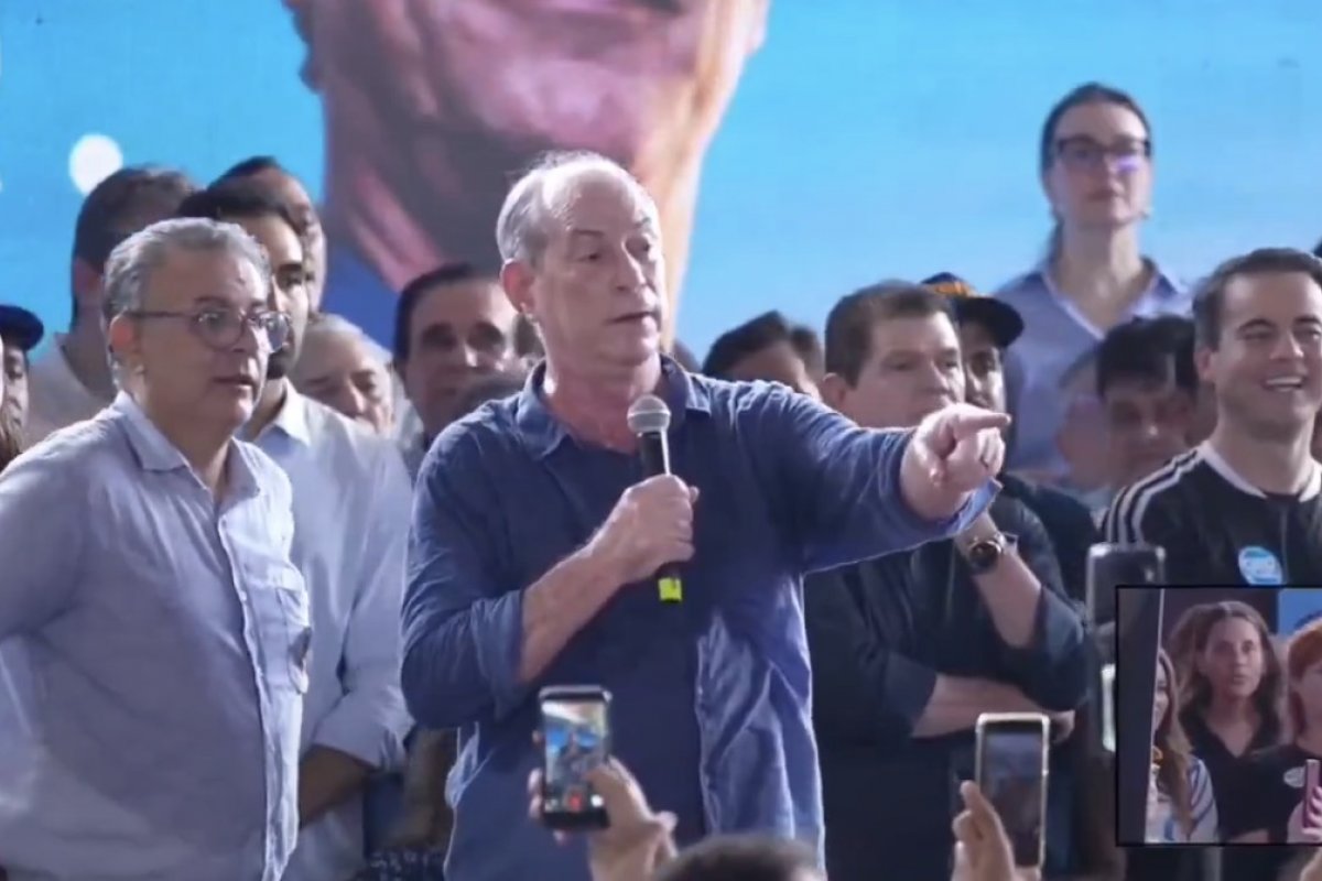 Vídeo: Ciro Gomes associa gesto de apoiador a símbolo de facção: ‘Prende ele’