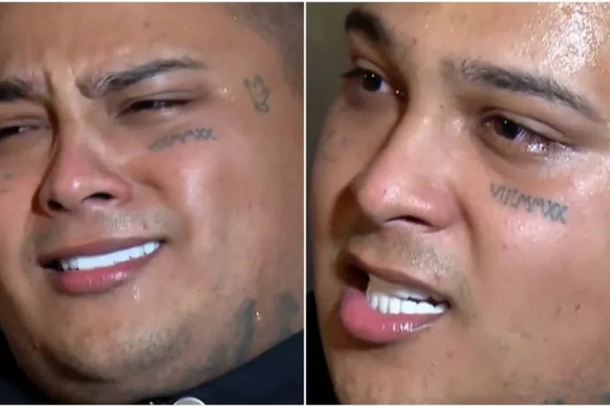 Vídeo: MC Ryan nega lavagem de dinheiro e chora em entrevista após sair da prisão: 'eu não sou bandido'