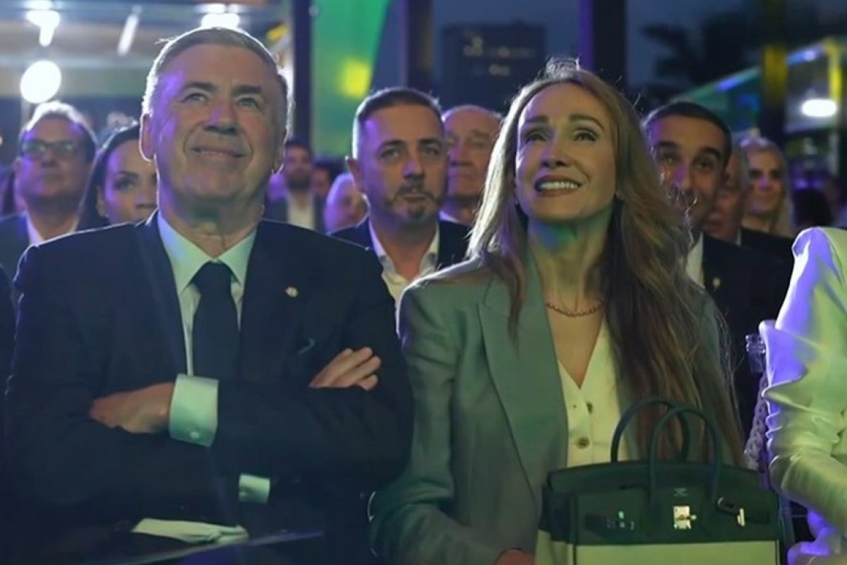 Esposa de Carlo Ancelotti usa bolsa de R$ 180 mil na convocação da seleção! 