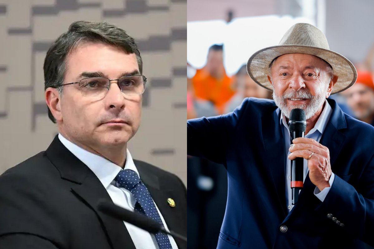 Pesquisa Atlas/Bloomberg: após divulgação de negociações com Vorcaro, Flávio registra queda em intenções de votos do 1° turno e amplia vantagem de Lula