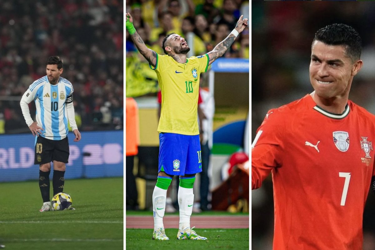 The Last Dance? Copa de 2026 pode ser a última de Messi, Cristiano Ronaldo e Neymar