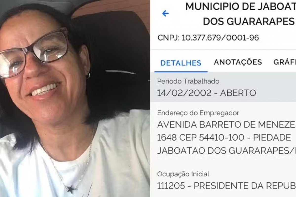Mulher descobre em cadastro que é 'presidente da República' há 24 anos