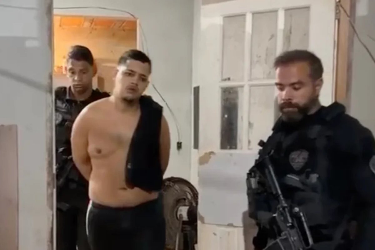 "Professor" do CV é preso após operação no Rio de Janeiro