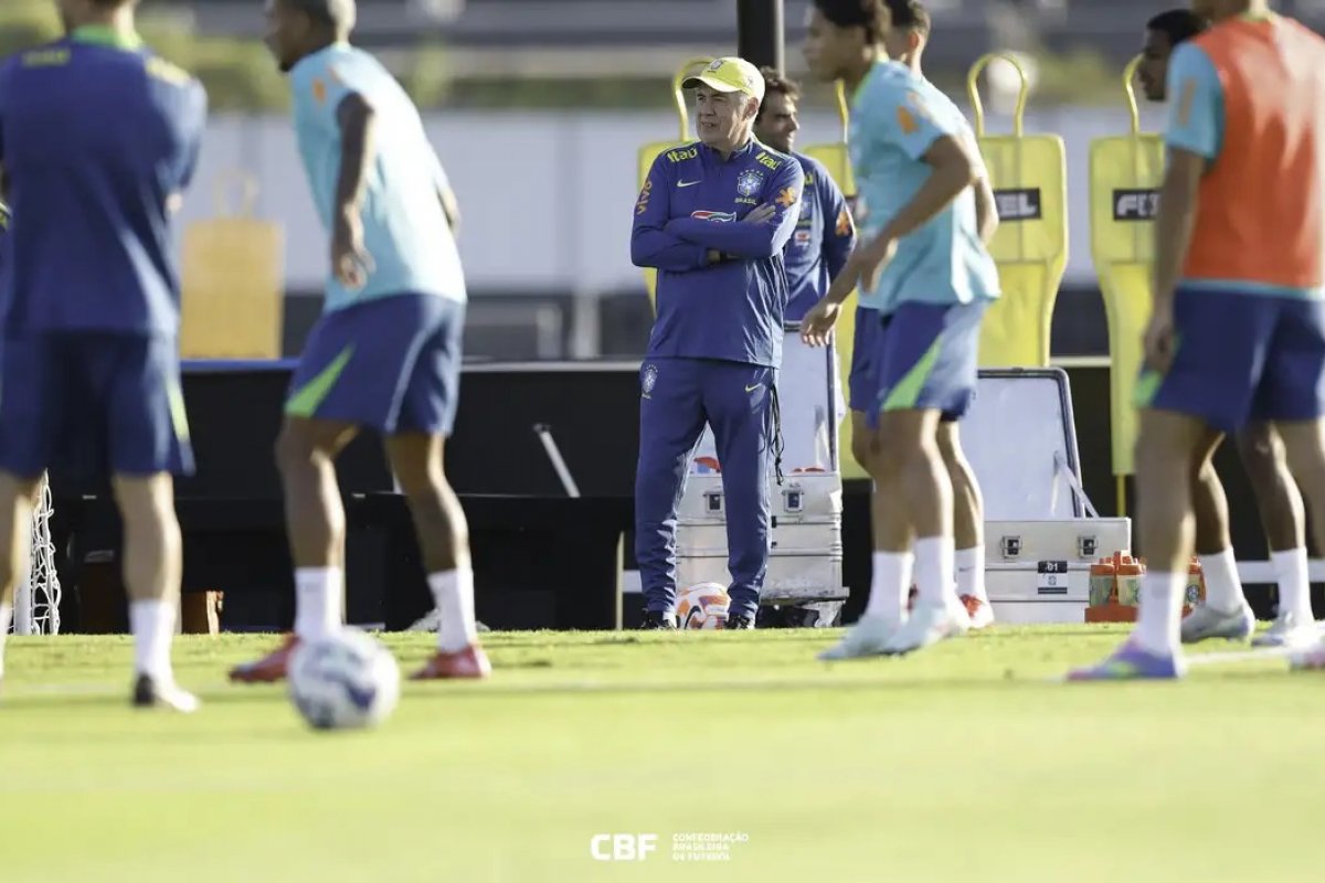 Seleção inicia reta final de preparação para a Copa na próxima quarta