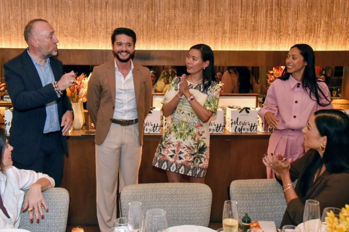 Galeries Lafayette promove almoço no Fasano Salvador para anunciar novidades!   