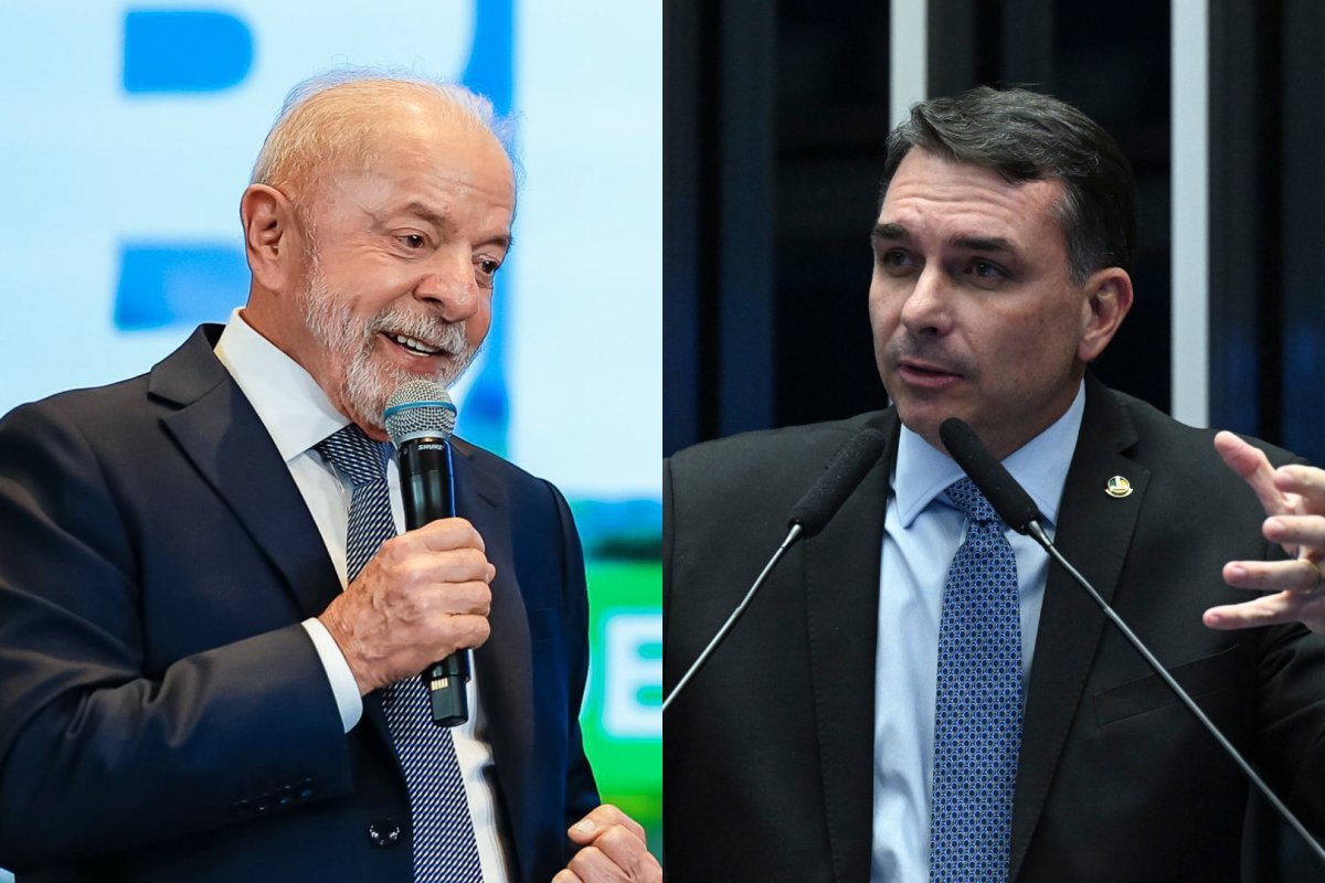 Datafolha: Lula tem 47% e Flávio Bolsonaro aparece com 43% no 2° turno