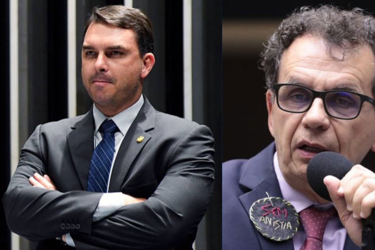 Deputado pede bloqueio de bens e apreensão de passaportes de Flávio Bolsonaro