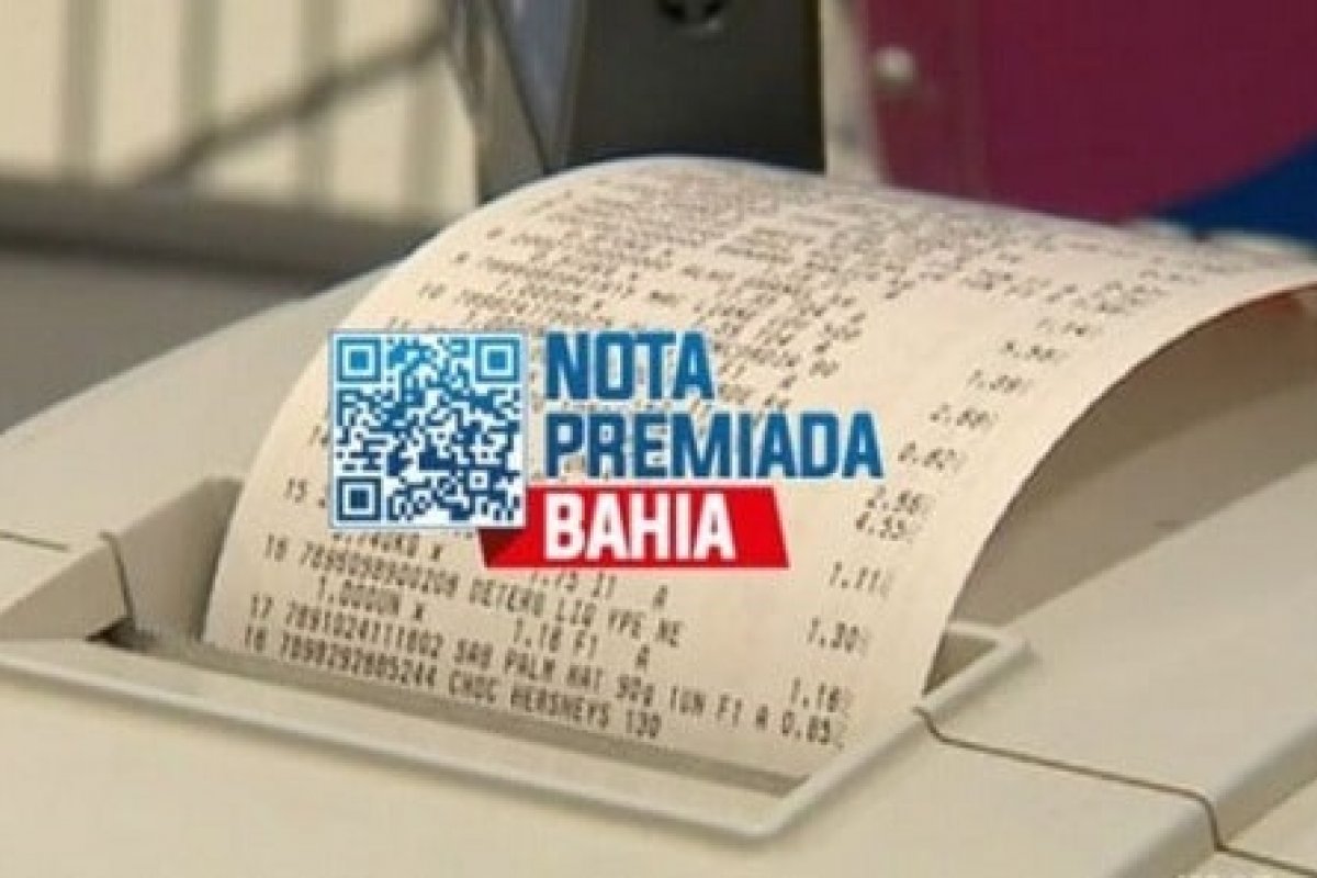 Nota Premiada Bahia vai sortear R$ 1 milhão; veja como participar