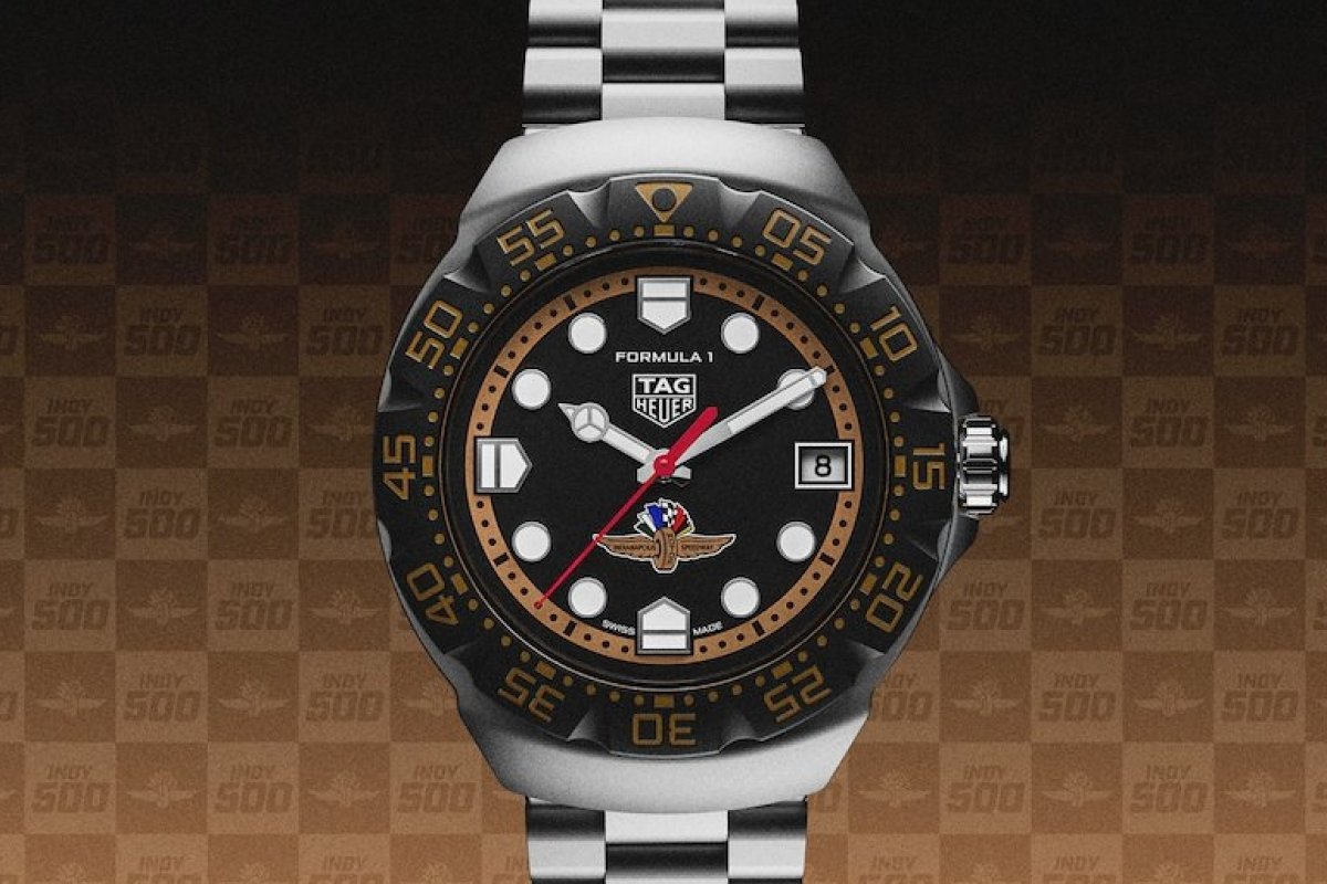 Em edição limitada, TAG Heuer apresenta o novo Formula 1 Solargraph X Indy 500!